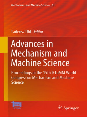 cover image of Advances in Mechanism and Machine Science